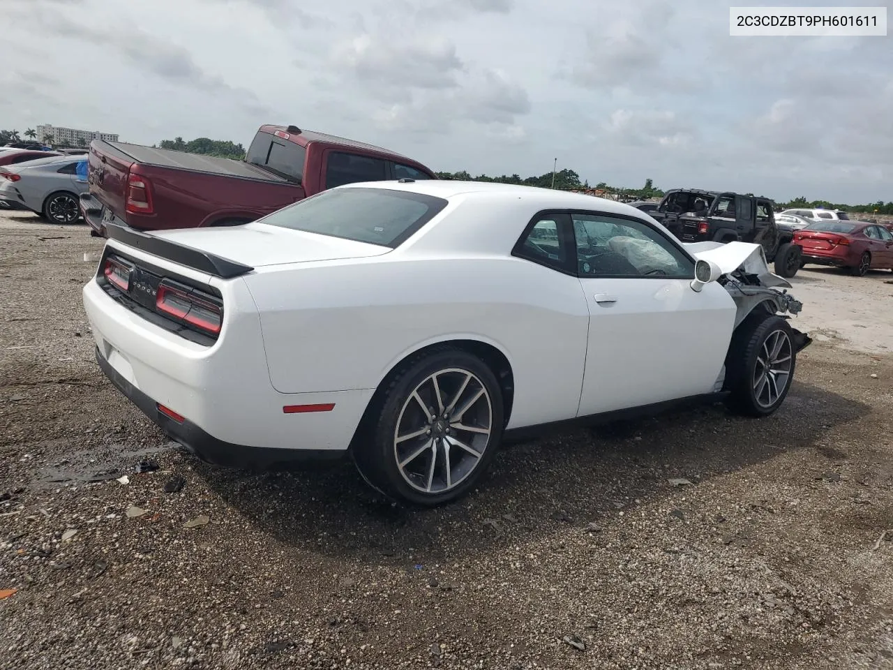 2023 Dodge Challenger R/T VIN: 2C3CDZBT9PH601611 Lot: 73188944