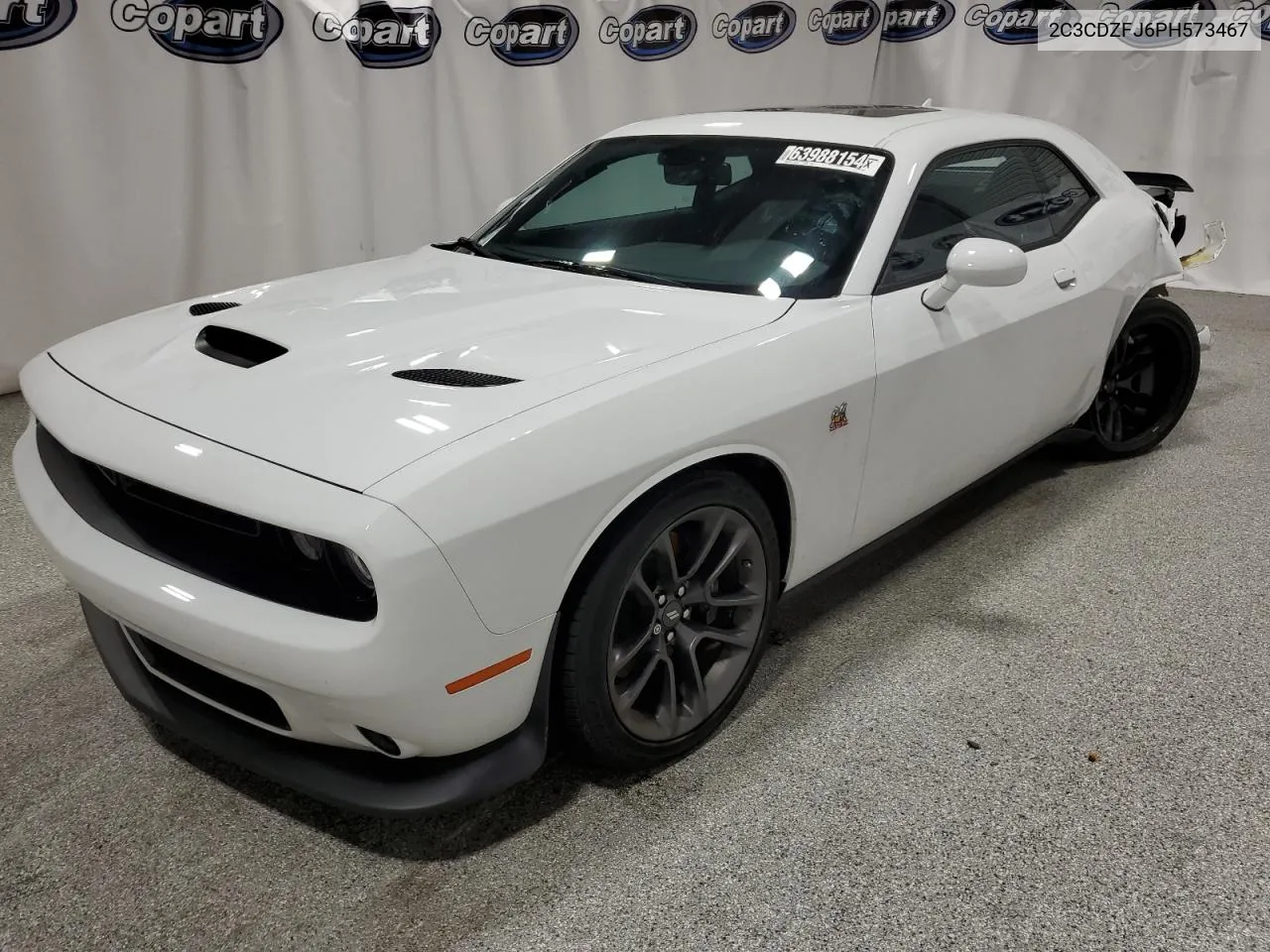 2023 Dodge Challenger R/T Scat Pack VIN: 2C3CDZFJ6PH573467 Lot: 73533644