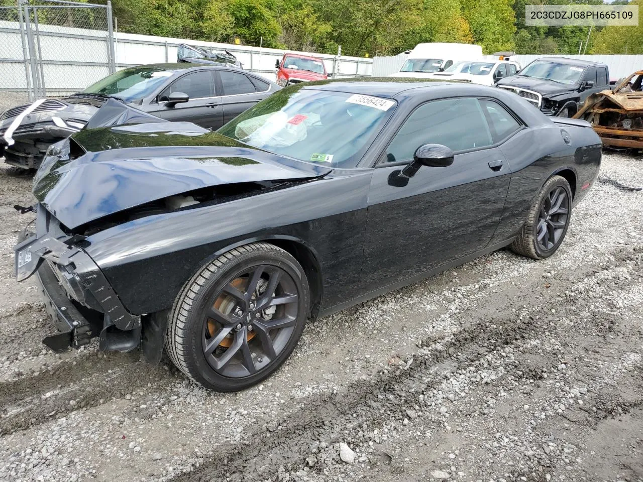 2023 Dodge Challenger Gt VIN: 2C3CDZJG8PH665109 Lot: 73556424