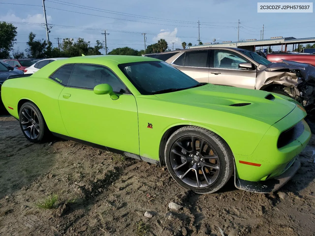 2023 Dodge Challenger R/T Scat Pack VIN: 2C3CDZFJ2PH575037 Lot: 73739184