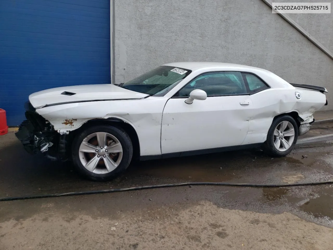 2023 Dodge Challenger Sxt VIN: 2C3CDZAG7PH525715 Lot: 73948664