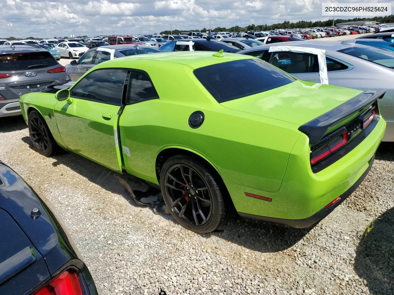 2023 Dodge Challenger Srt Hellcat VIN: 2C3CDZC96PH525624 Lot: 74042384