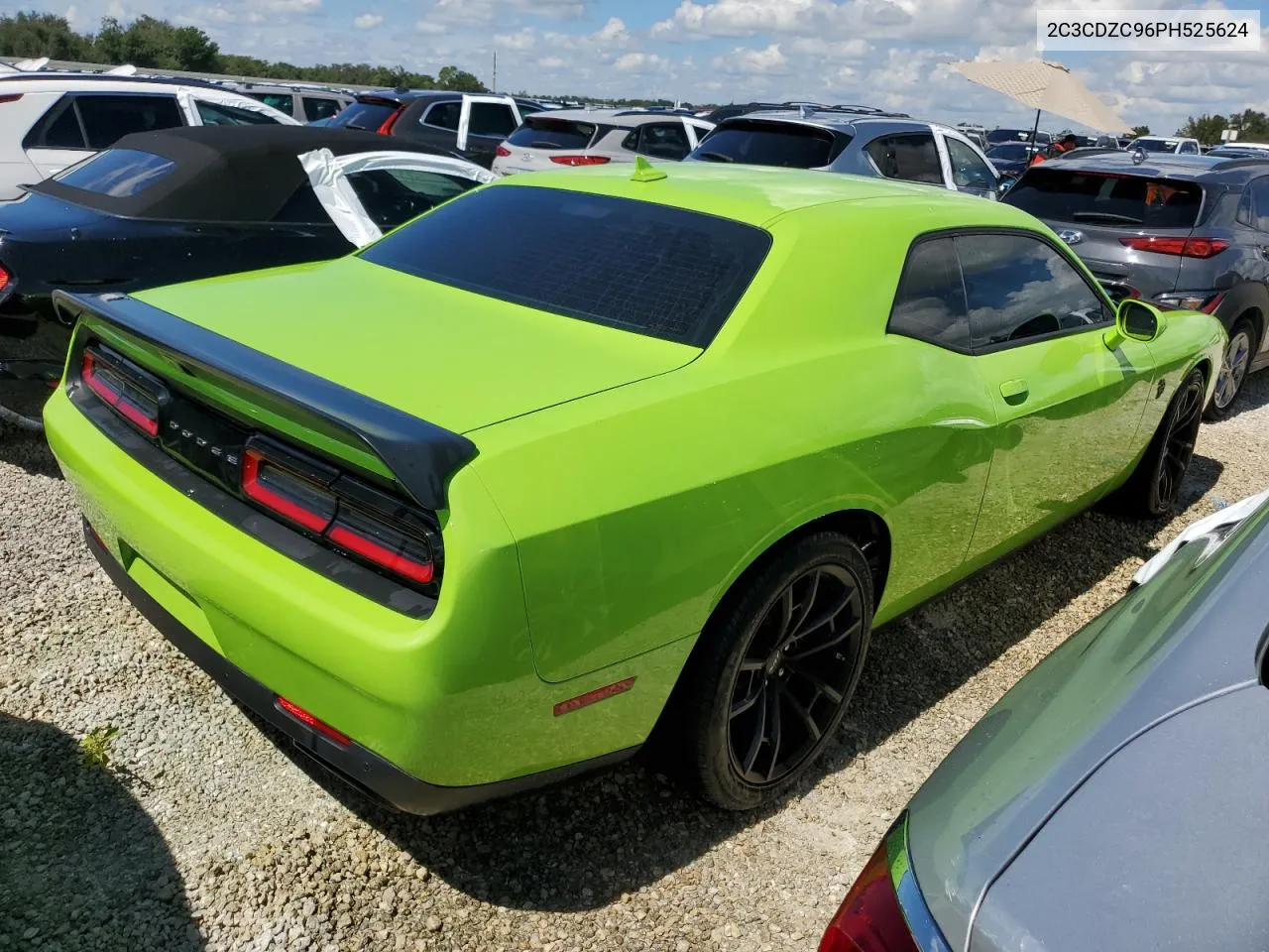 2023 Dodge Challenger Srt Hellcat VIN: 2C3CDZC96PH525624 Lot: 74042384