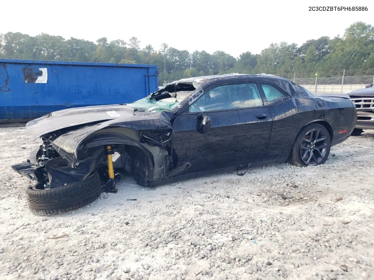 2023 Dodge Challenger R/T VIN: 2C3CDZBT6PH685886 Lot: 74224084