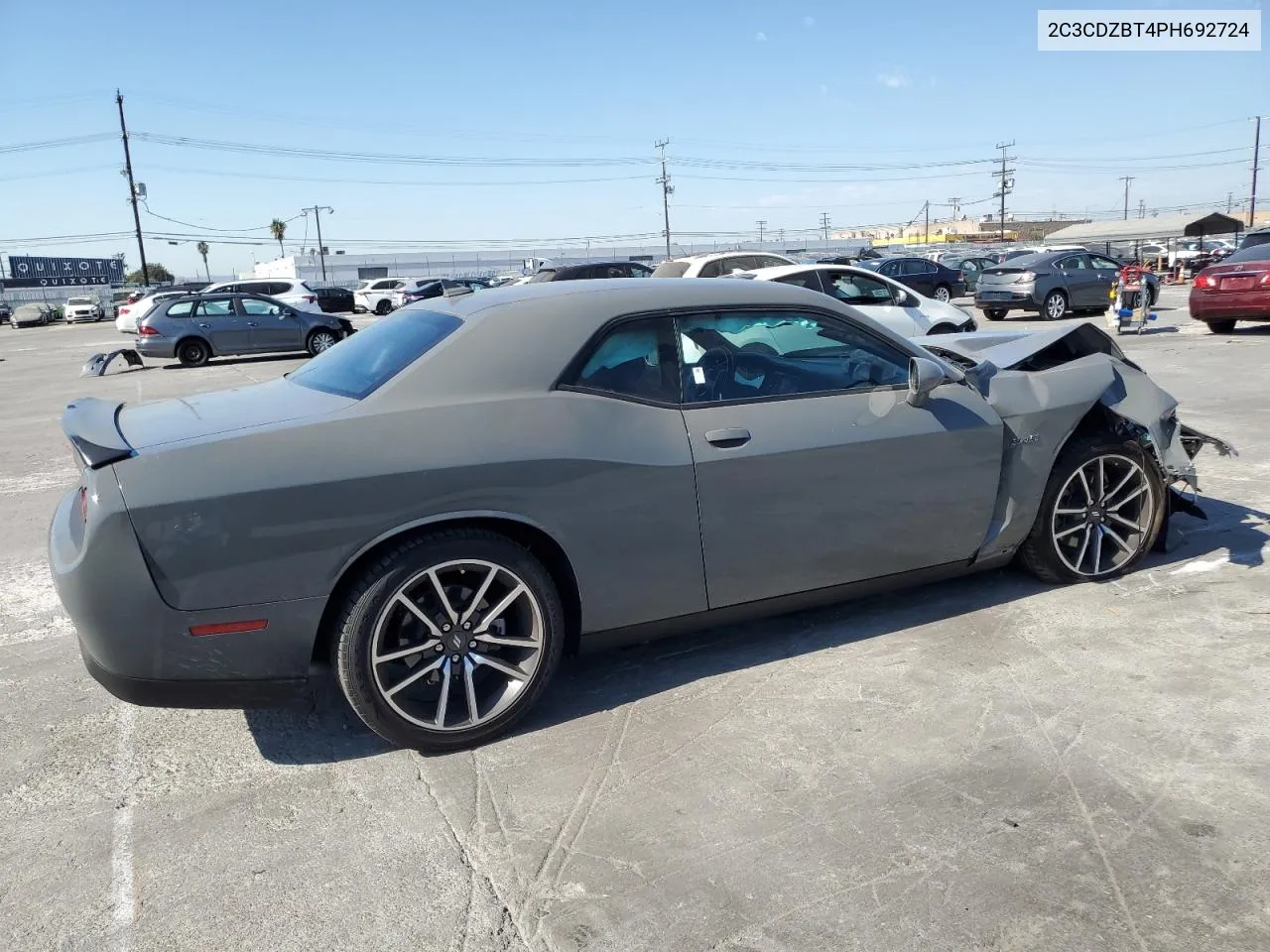 2023 Dodge Challenger R/T VIN: 2C3CDZBT4PH692724 Lot: 74358594