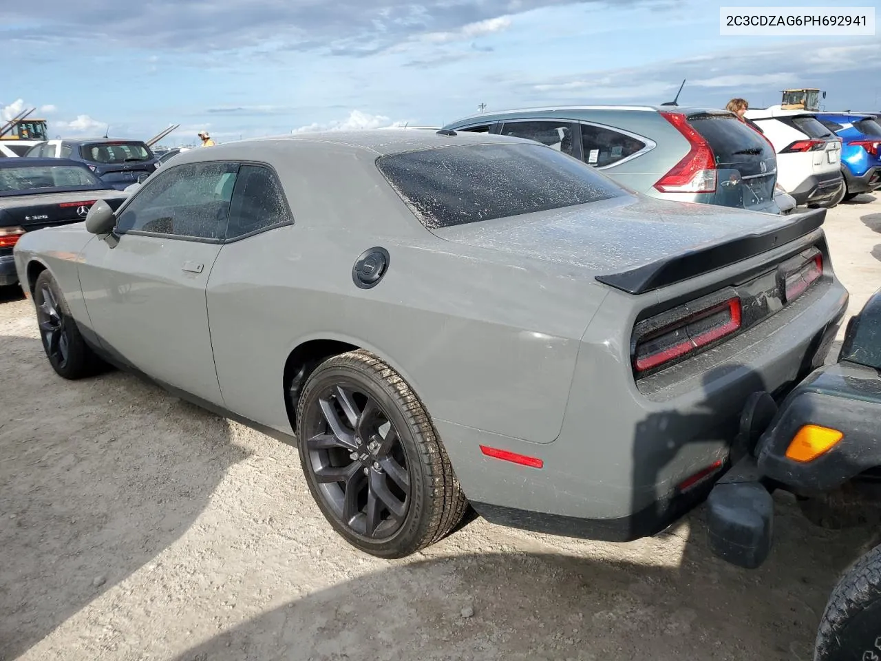 2023 Dodge Challenger Sxt VIN: 2C3CDZAG6PH692941 Lot: 74390954