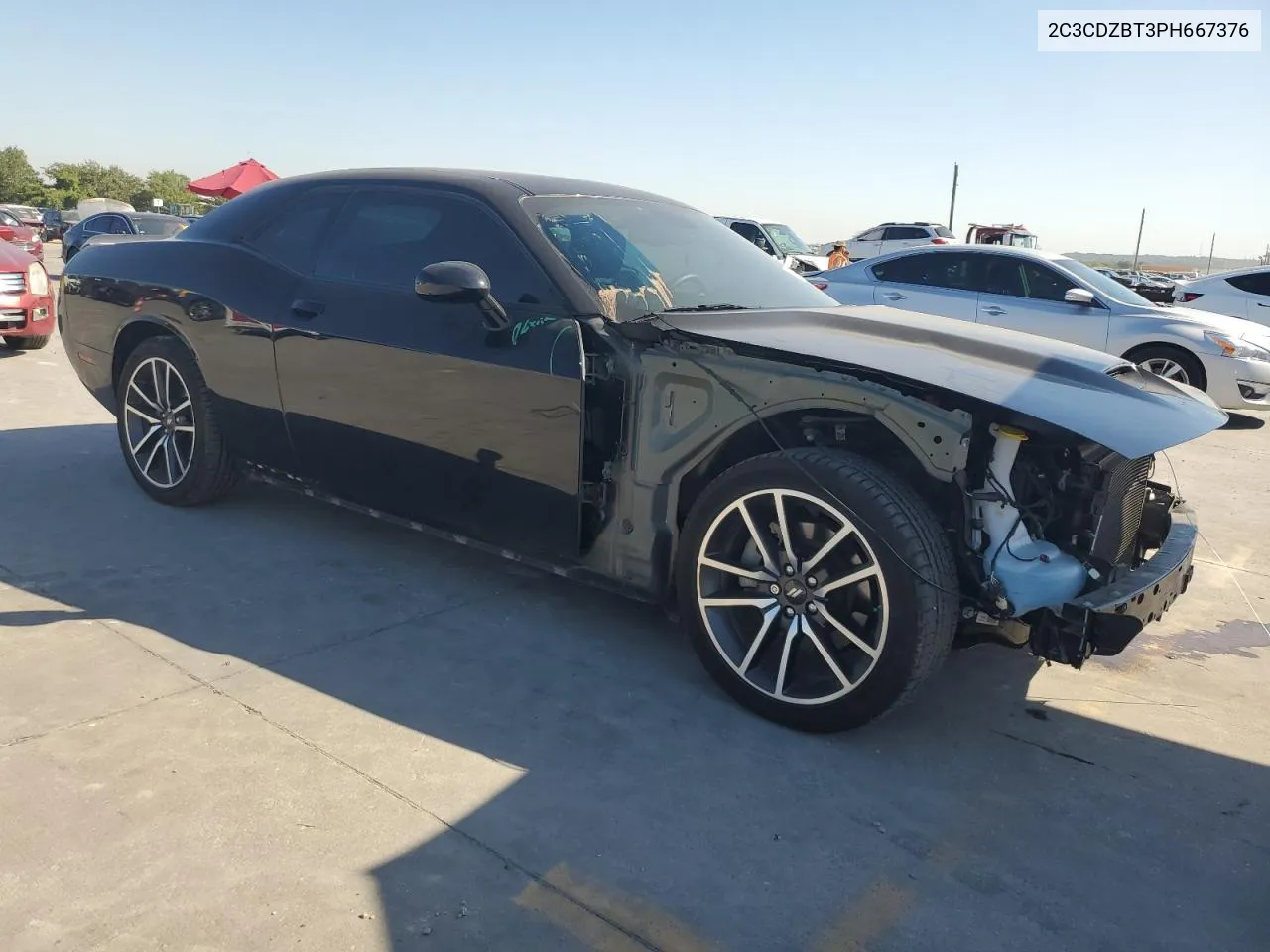 2023 Dodge Challenger R/T VIN: 2C3CDZBT3PH667376 Lot: 74676264