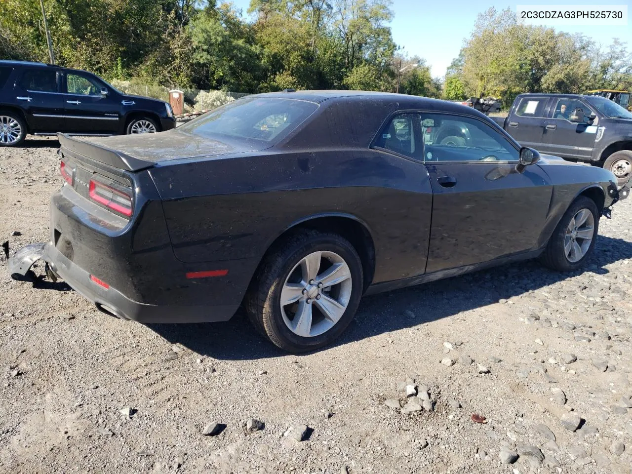 2023 Dodge Challenger Sxt VIN: 2C3CDZAG3PH525730 Lot: 74685334