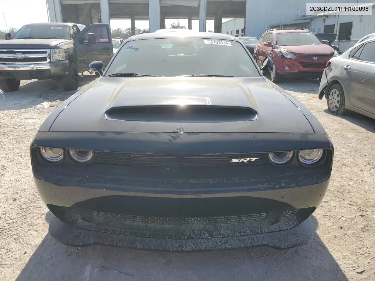 2023 Dodge Challenger Srt Hellcat Redeye VIN: 2C3CDZL91PH100098 Lot: 74709414