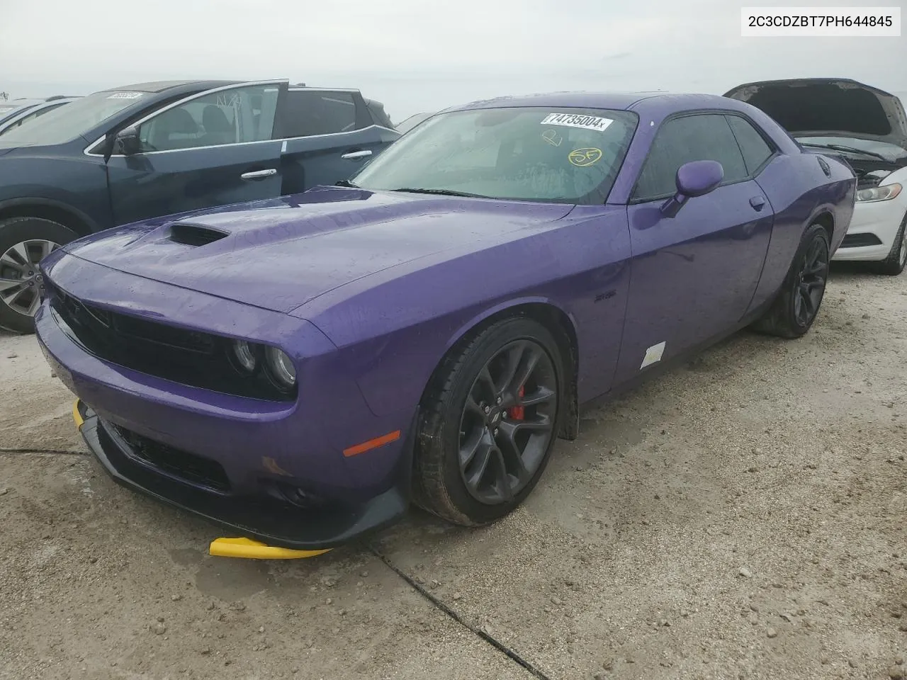 2023 Dodge Challenger R/T VIN: 2C3CDZBT7PH644845 Lot: 74735004