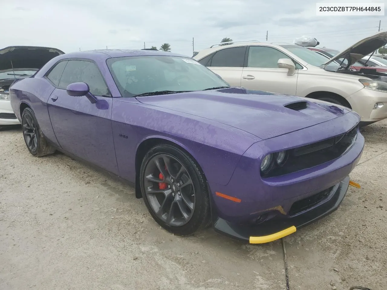 2023 Dodge Challenger R/T VIN: 2C3CDZBT7PH644845 Lot: 74735004