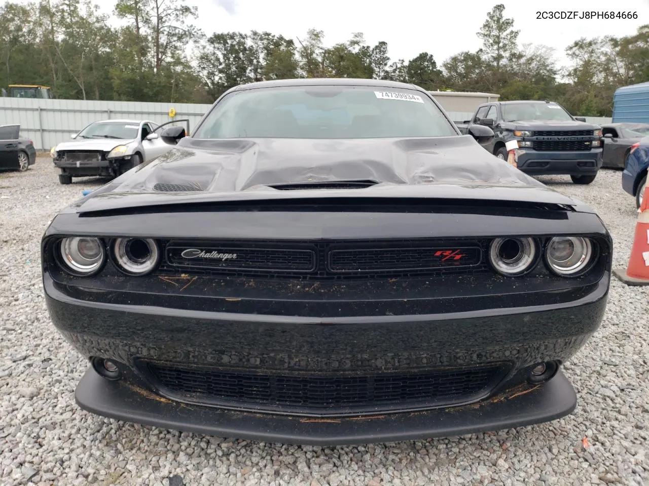 2023 Dodge Challenger R/T Scat Pack VIN: 2C3CDZFJ8PH684666 Lot: 74739934