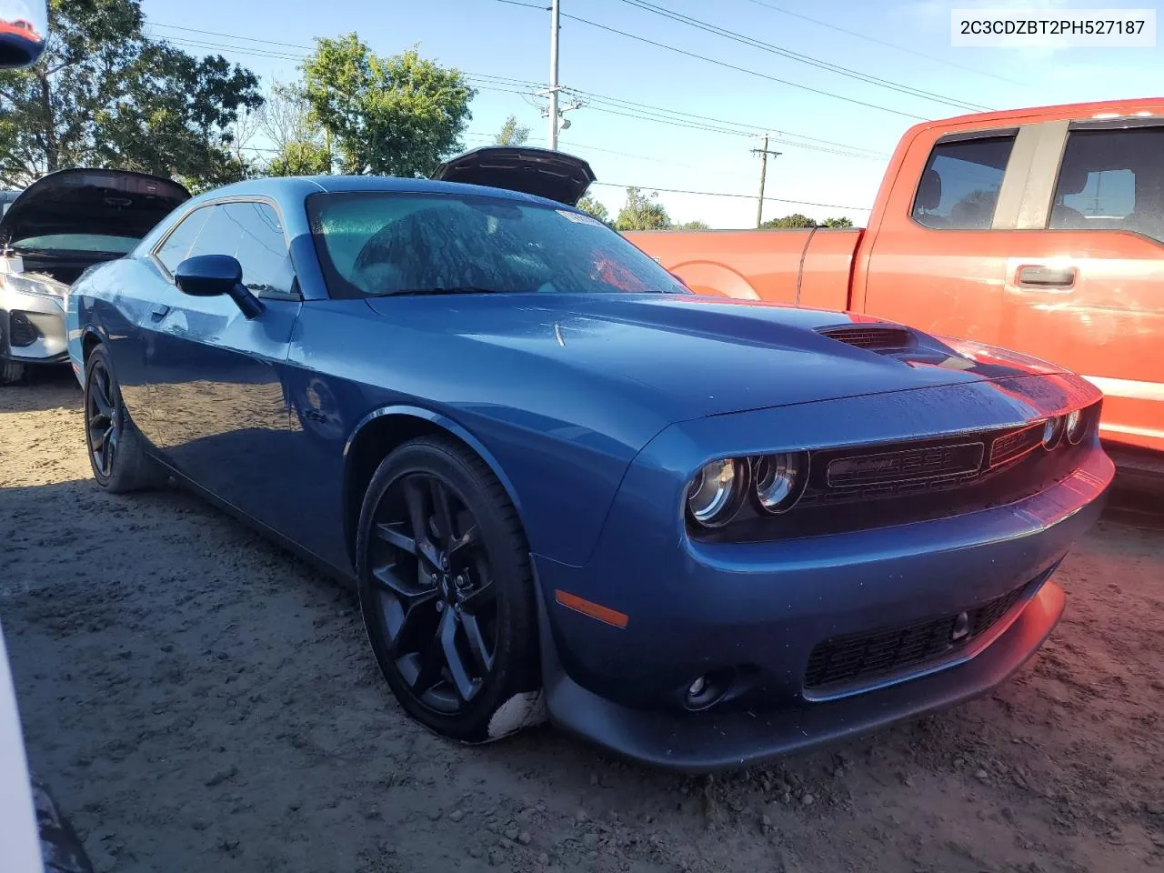 2023 Dodge Challenger R/T VIN: 2C3CDZBT2PH527187 Lot: 74961494