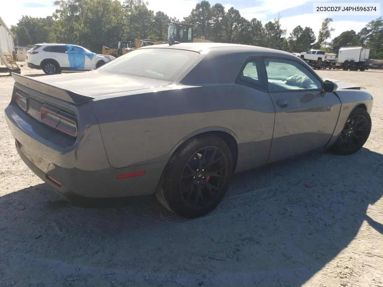 2023 Dodge Challenger R/T Scat Pack VIN: 2C3CDZFJ4PH596374 Lot: 75139424