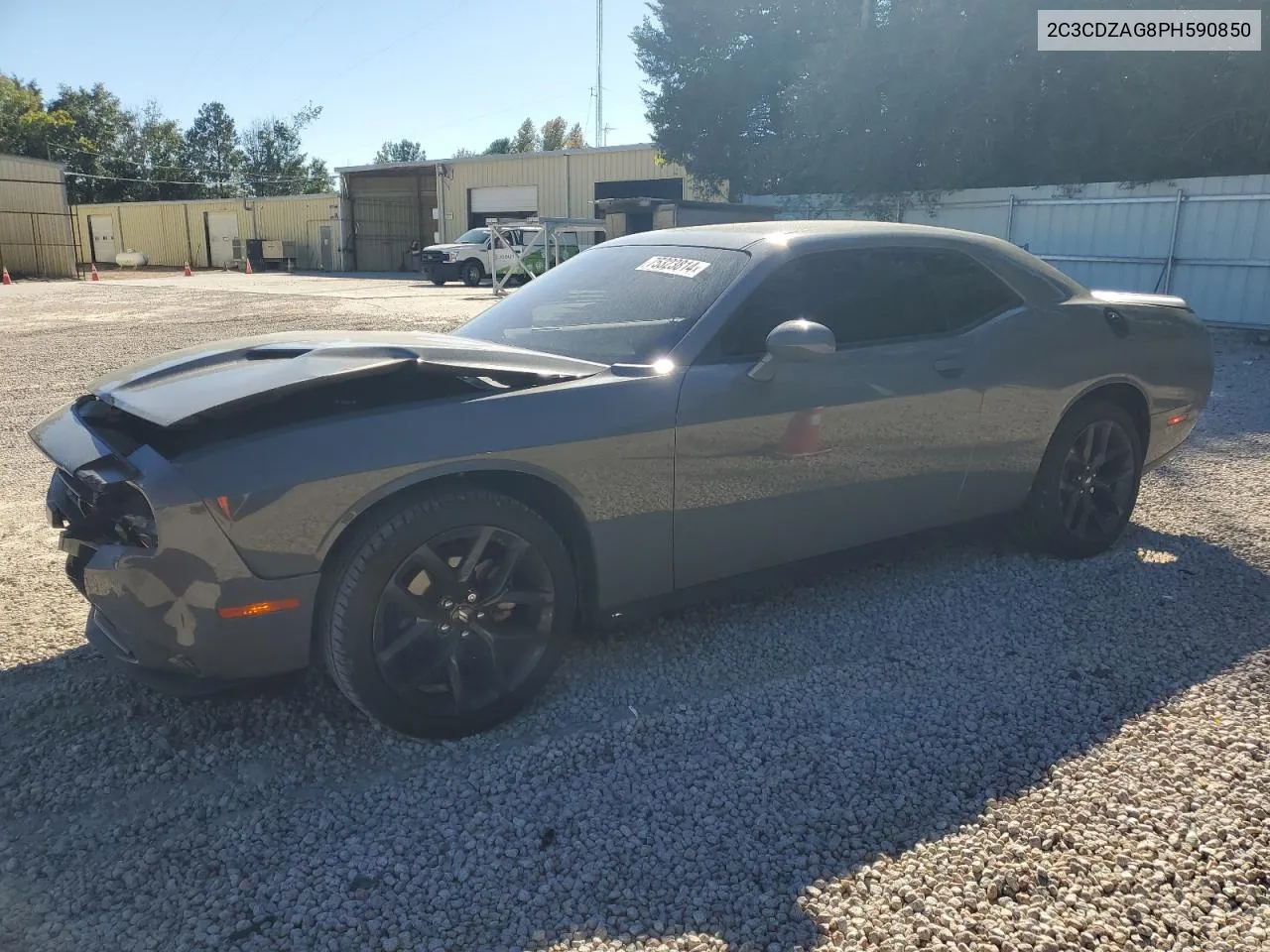 2023 Dodge Challenger Sxt VIN: 2C3CDZAG8PH590850 Lot: 75323814