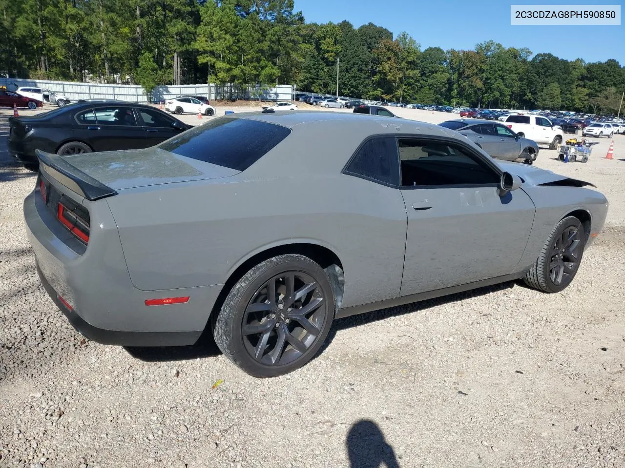 2023 Dodge Challenger Sxt VIN: 2C3CDZAG8PH590850 Lot: 75323814