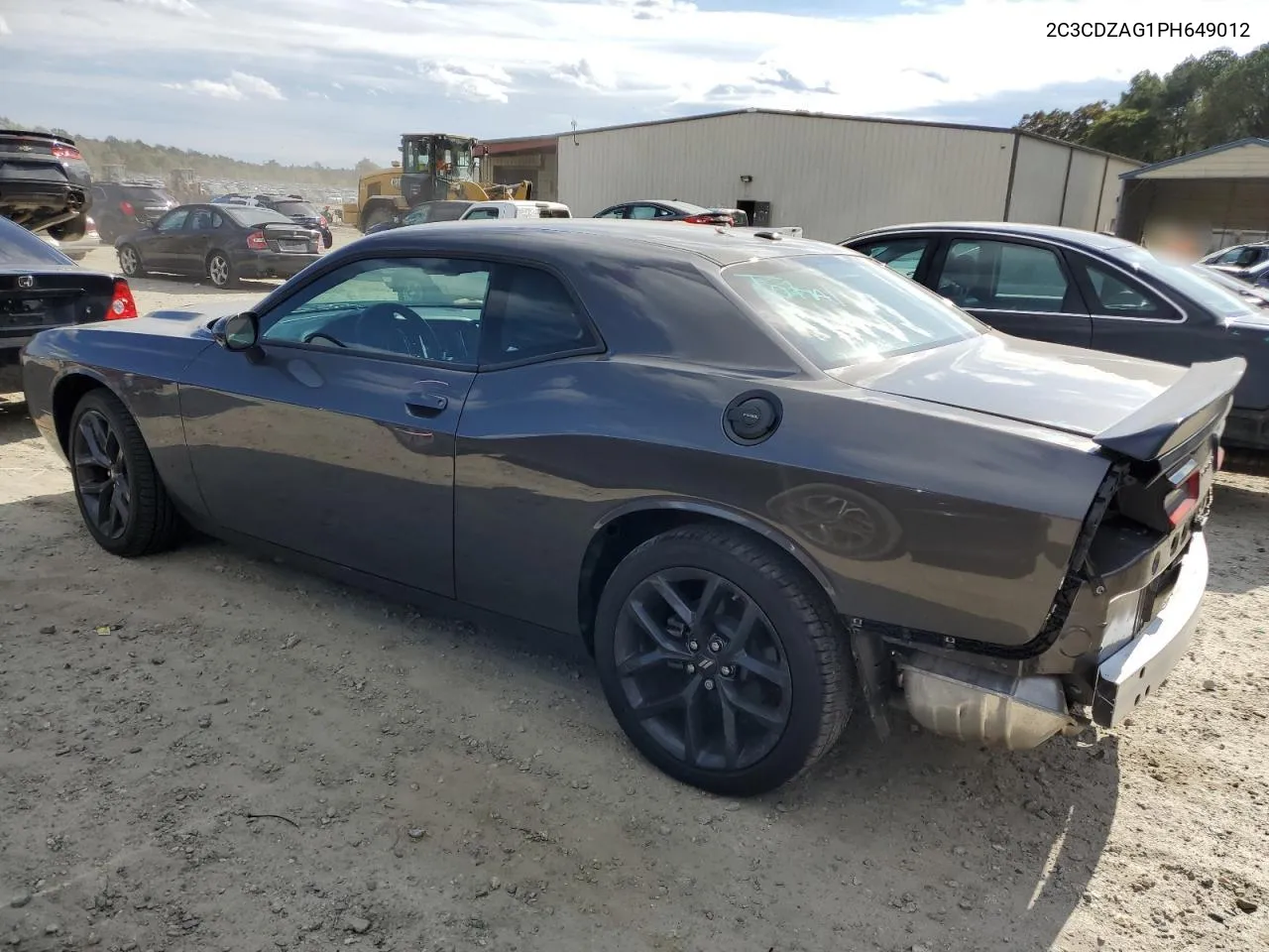 2023 Dodge Challenger Sxt VIN: 2C3CDZAG1PH649012 Lot: 75404334