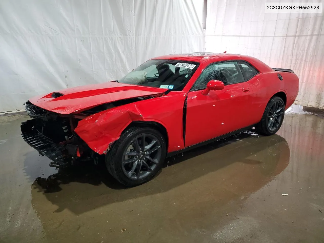 2023 Dodge Challenger Gt VIN: 2C3CDZKGXPH662923 Lot: 75734284