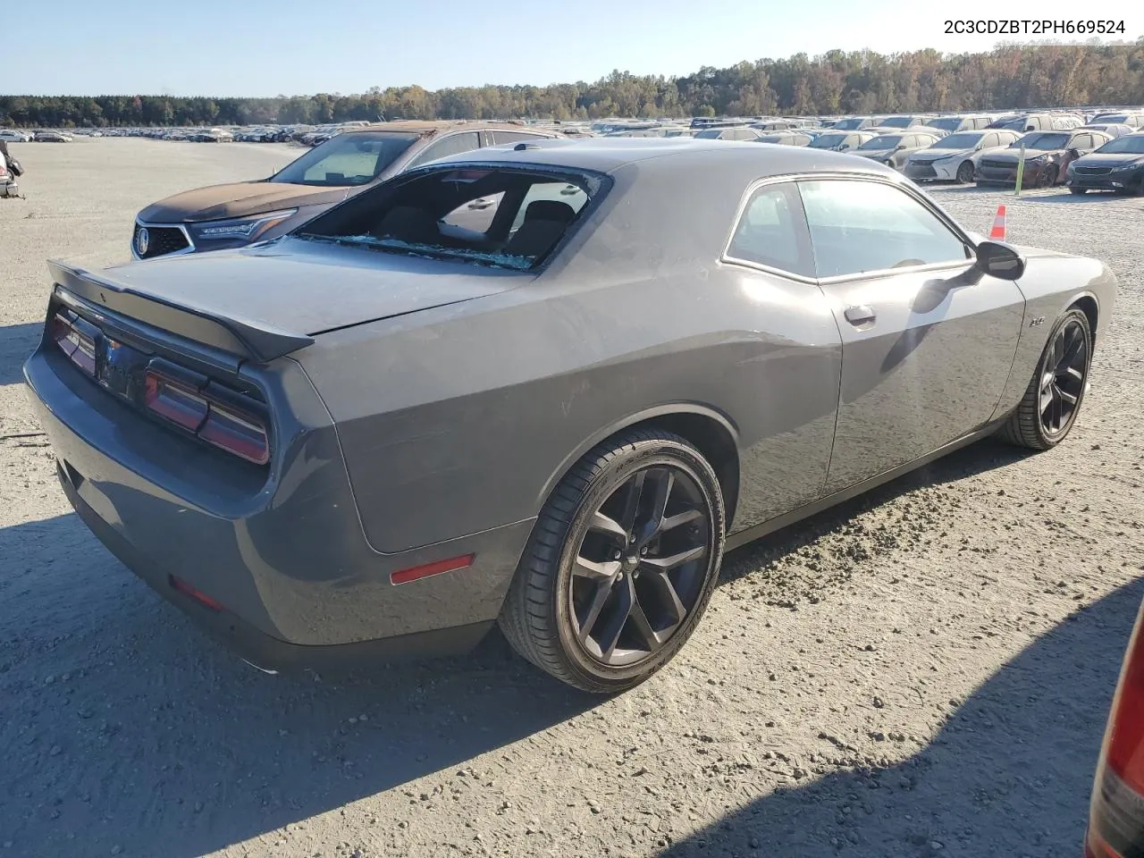 2023 Dodge Challenger R/T VIN: 2C3CDZBT2PH669524 Lot: 75914874