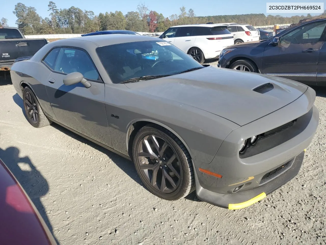 2023 Dodge Challenger R/T VIN: 2C3CDZBT2PH669524 Lot: 75914874