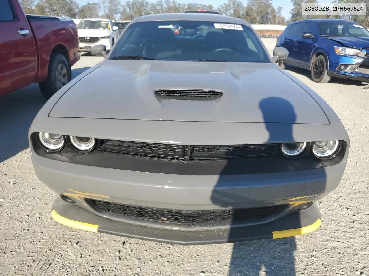 2C3CDZBT2PH669524 2023 Dodge Challenger R/T