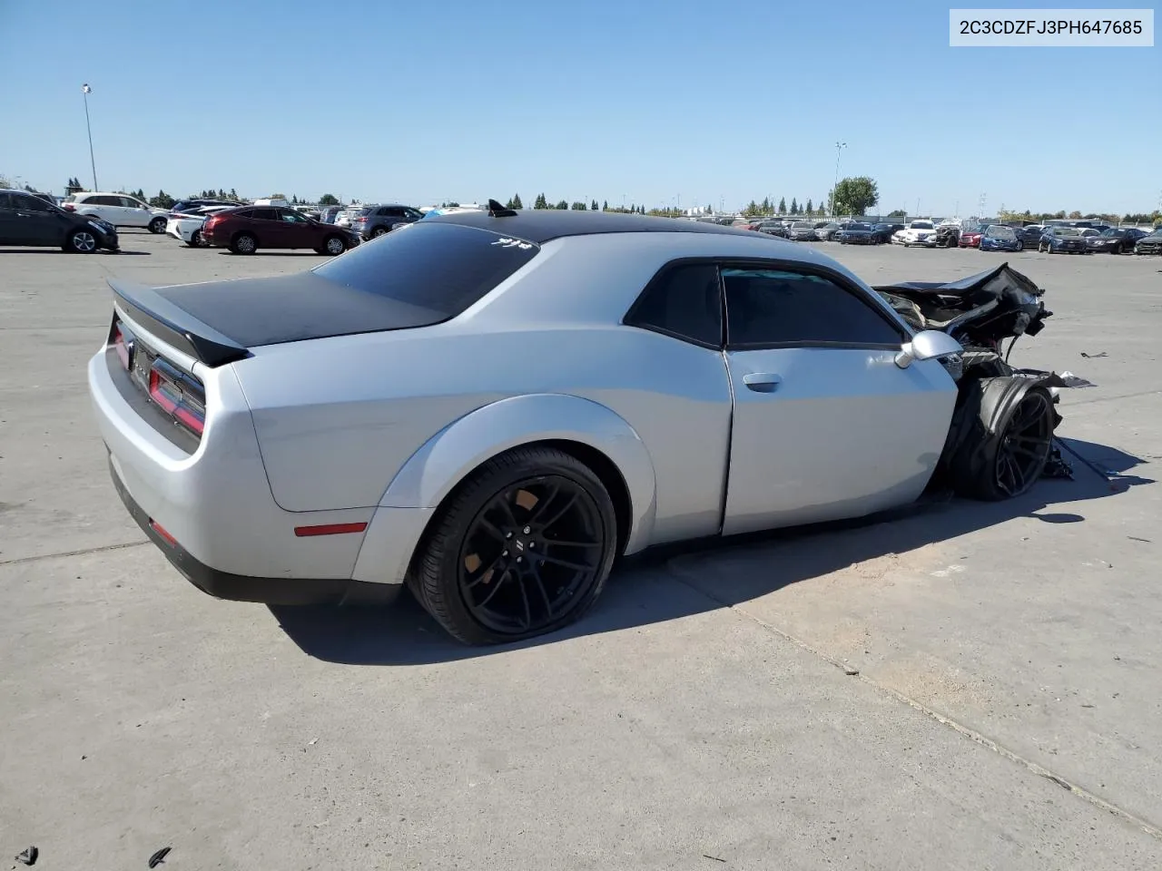 2023 Dodge Challenger R/T Scat Pack VIN: 2C3CDZFJ3PH647685 Lot: 76047314