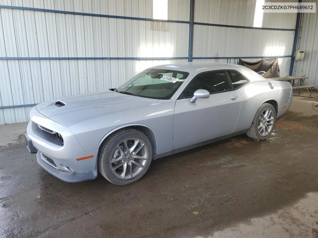 2023 Dodge Challenger Gt VIN: 2C3CDZKG7PH689612 Lot: 76331784