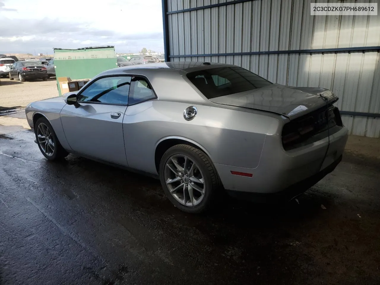 2023 Dodge Challenger Gt VIN: 2C3CDZKG7PH689612 Lot: 76331784