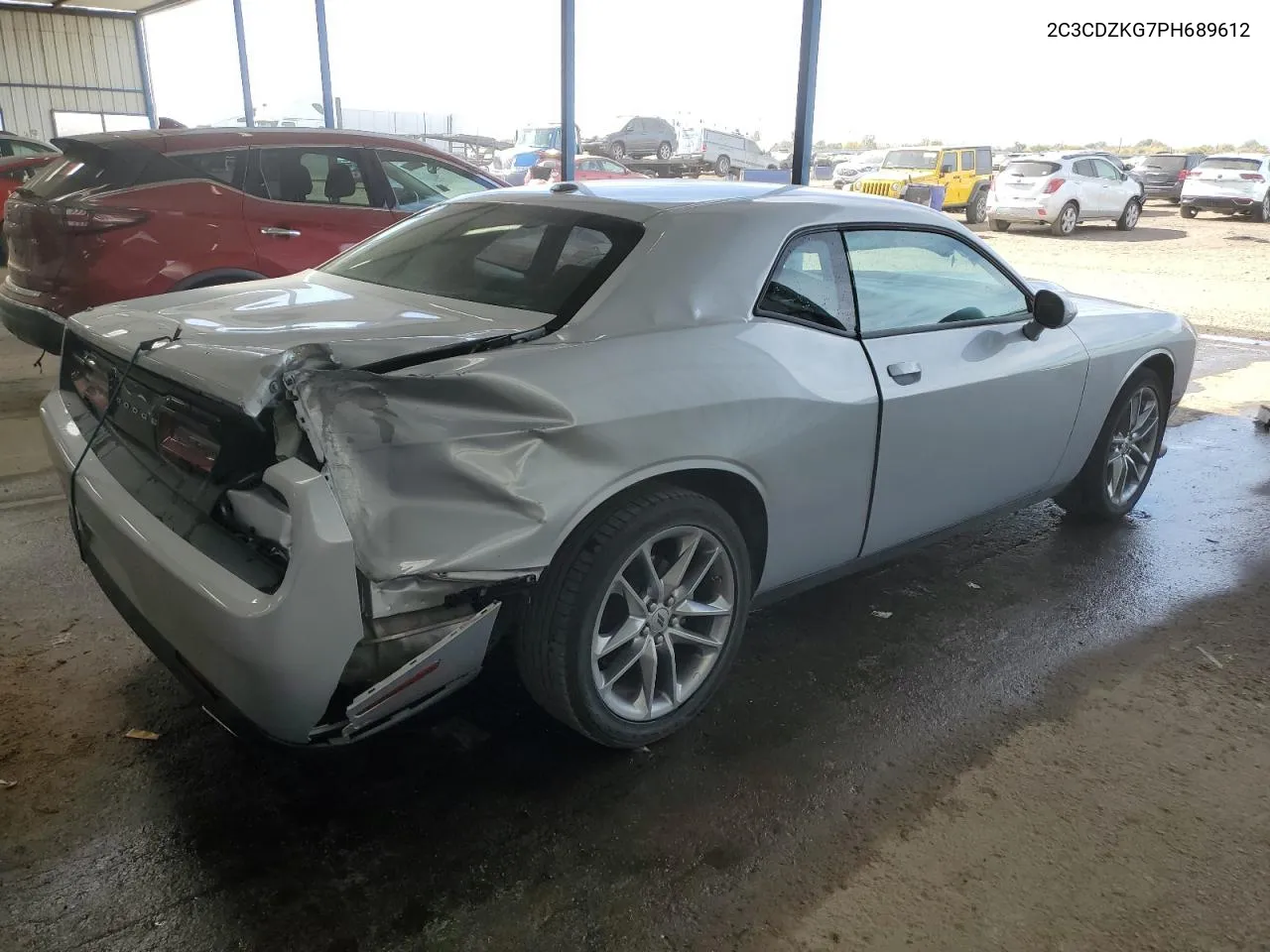 2023 Dodge Challenger Gt VIN: 2C3CDZKG7PH689612 Lot: 76331784