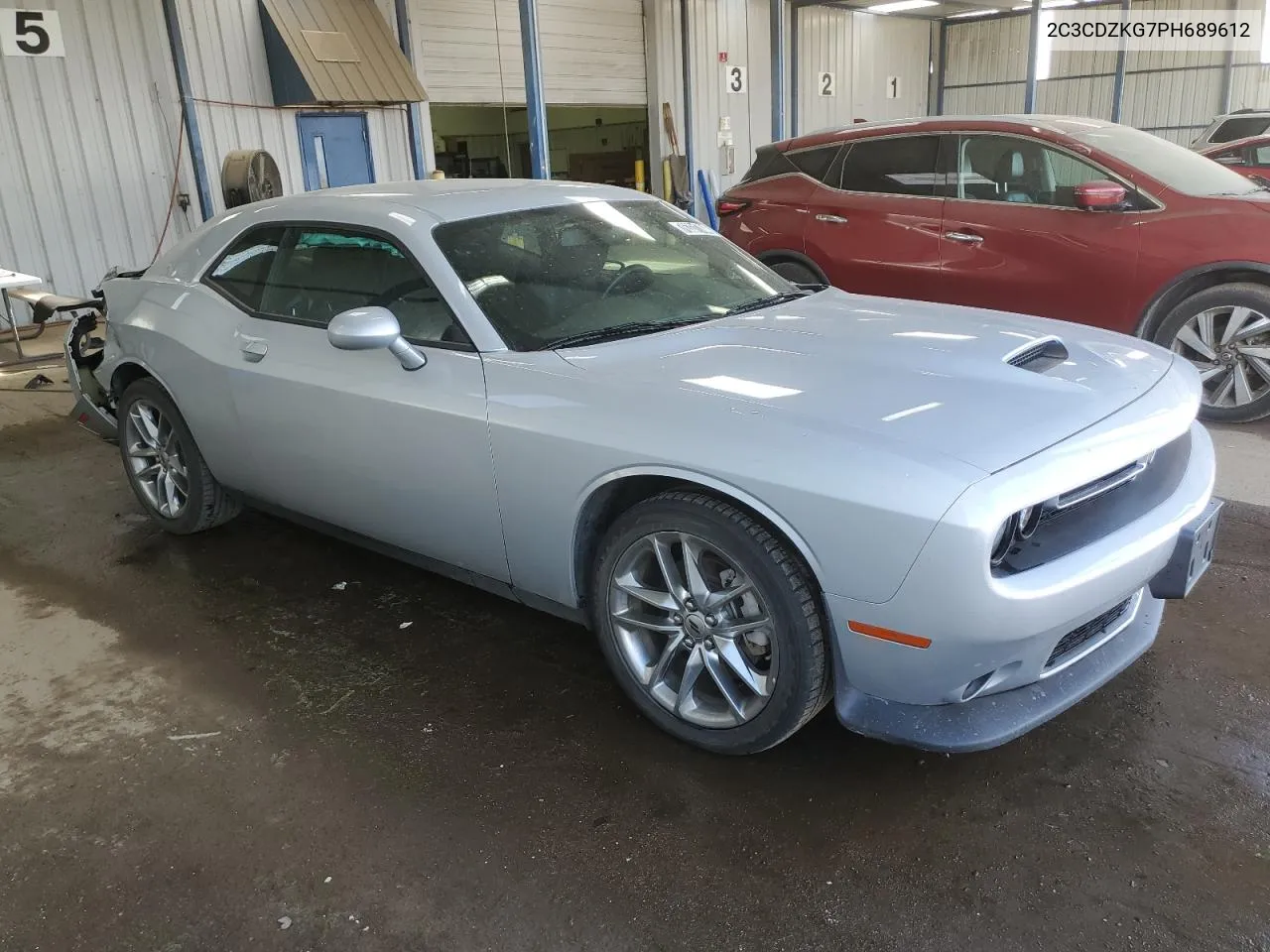 2023 Dodge Challenger Gt VIN: 2C3CDZKG7PH689612 Lot: 76331784