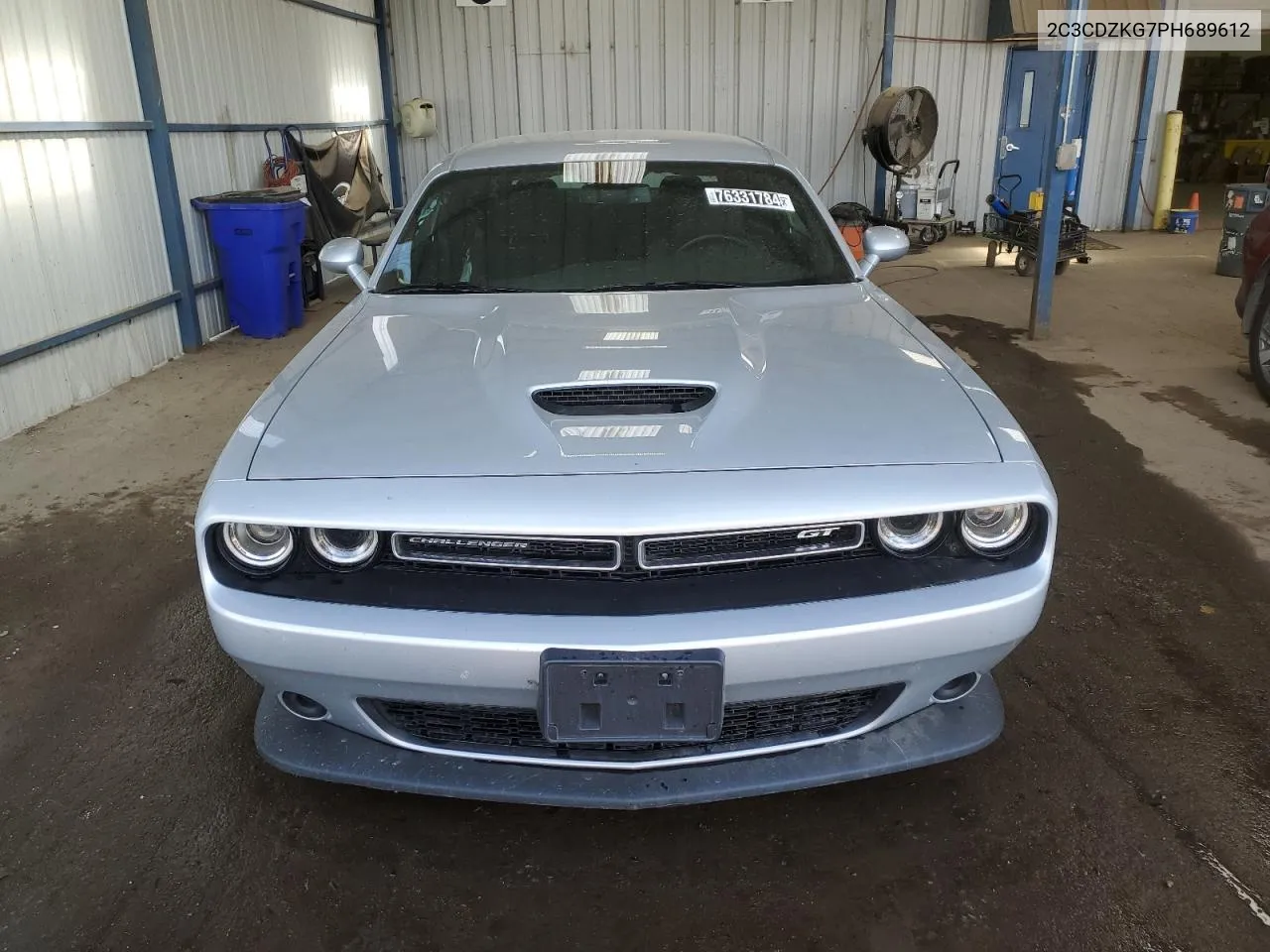 2023 Dodge Challenger Gt VIN: 2C3CDZKG7PH689612 Lot: 76331784