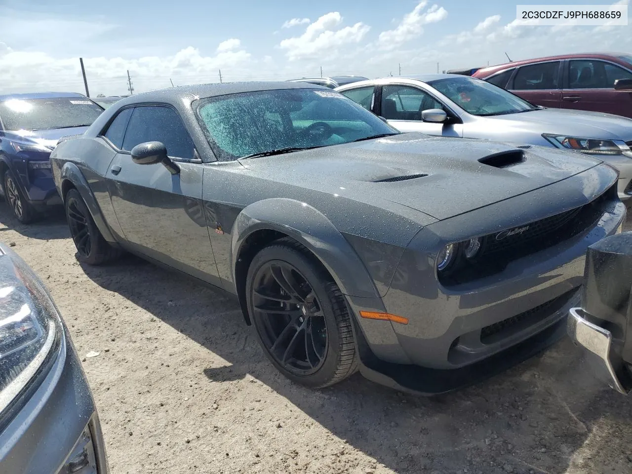 2023 Dodge Challenger R/T Scat Pack VIN: 2C3CDZFJ9PH688659 Lot: 76732744