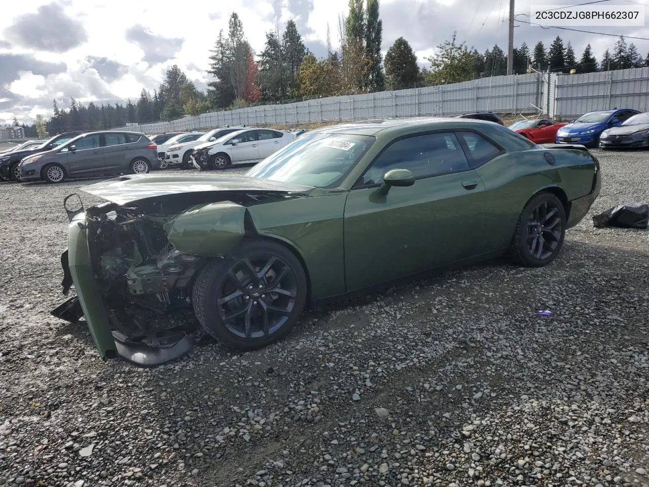 2023 Dodge Challenger Gt VIN: 2C3CDZJG8PH662307 Lot: 76777084