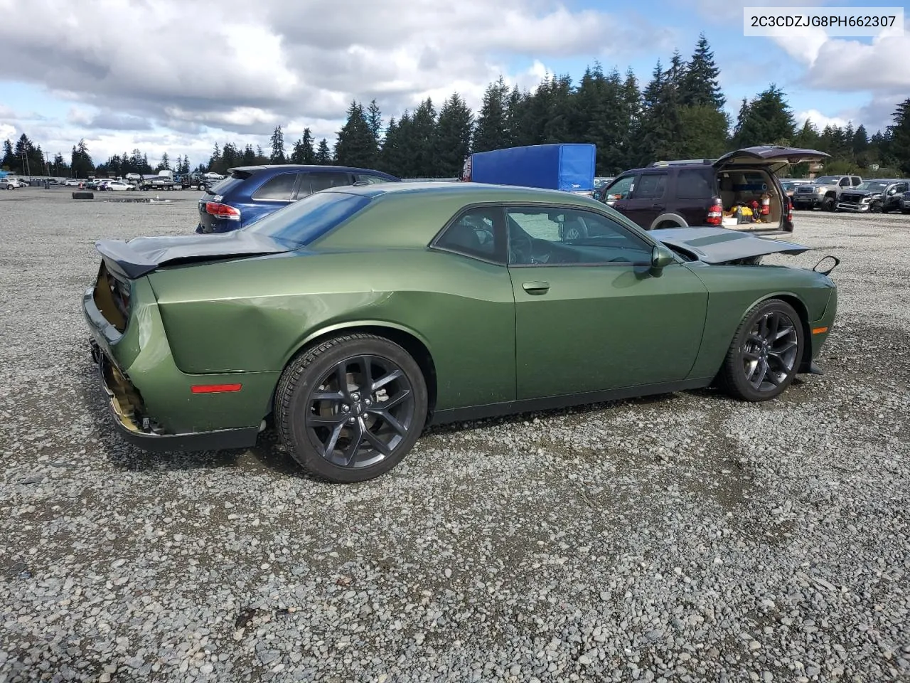 2023 Dodge Challenger Gt VIN: 2C3CDZJG8PH662307 Lot: 76777084