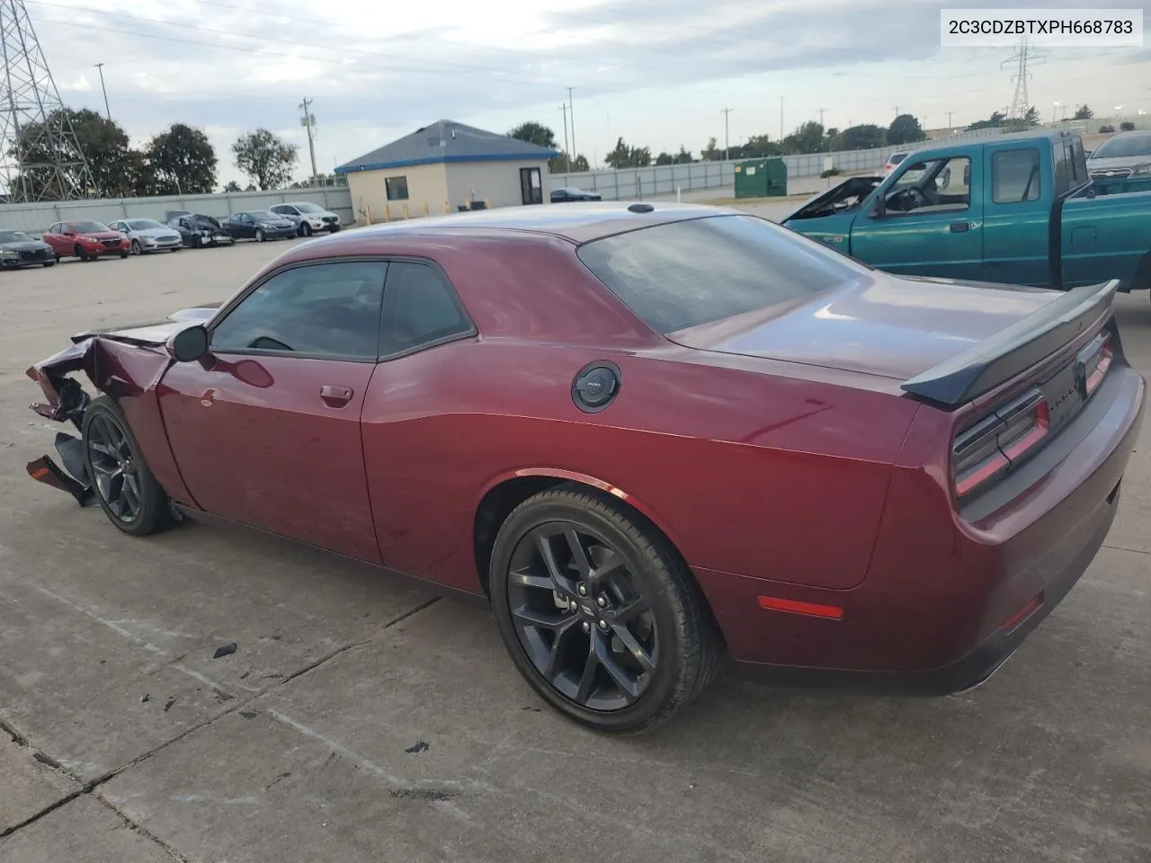 2023 Dodge Challenger R/T VIN: 2C3CDZBTXPH668783 Lot: 76903954