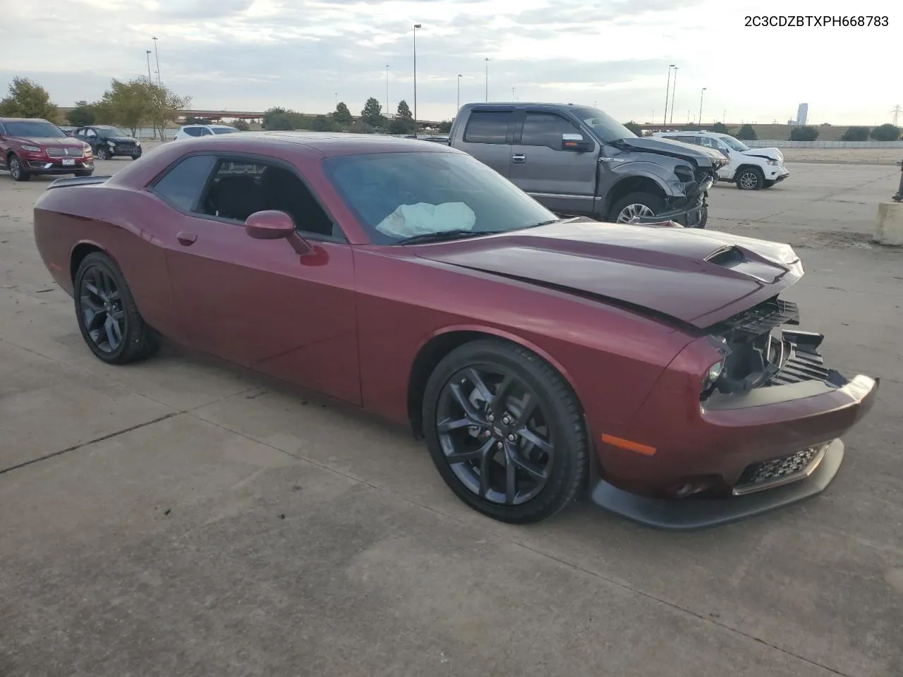 2023 Dodge Challenger R/T VIN: 2C3CDZBTXPH668783 Lot: 76903954