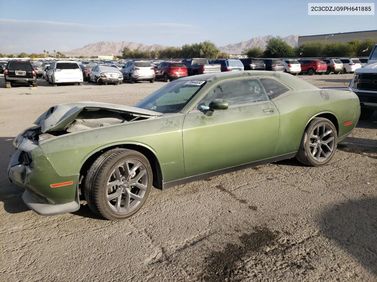 2023 Dodge Challenger Gt VIN: 2C3CDZJG9PH641885 Lot: 76944634