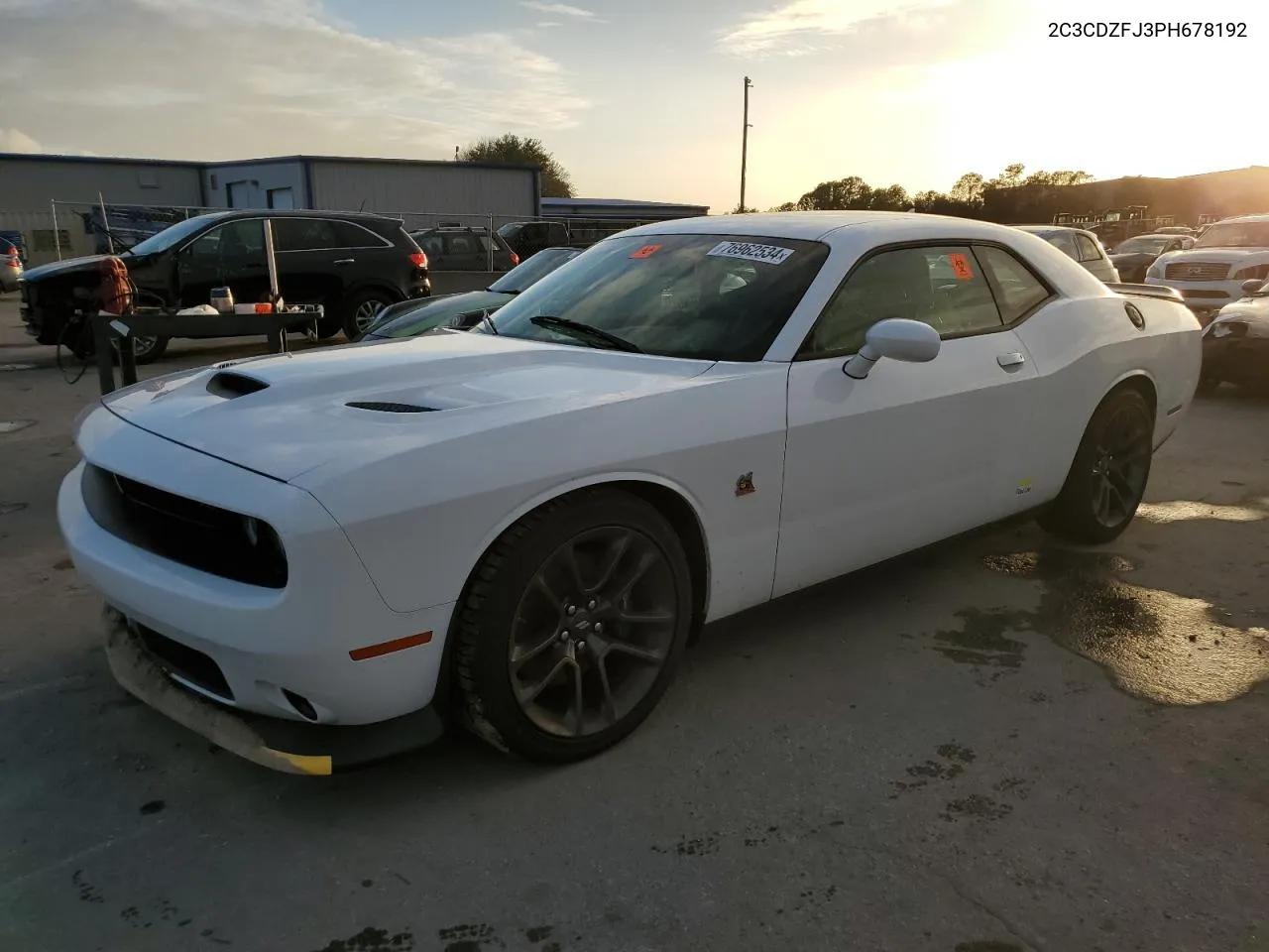 2023 Dodge Challenger R/T Scat Pack VIN: 2C3CDZFJ3PH678192 Lot: 76962534