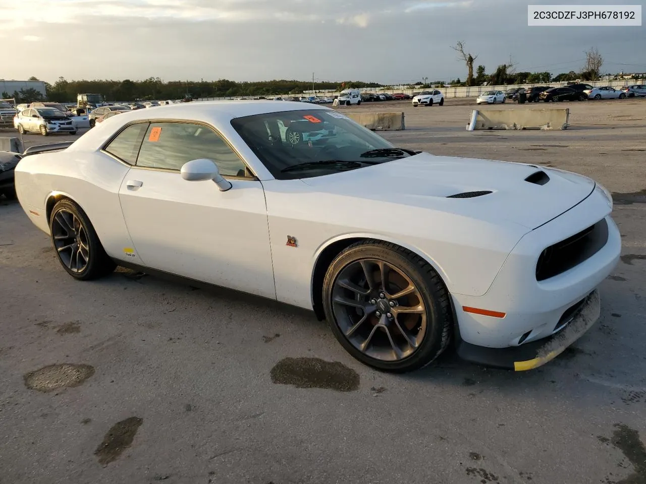 2023 Dodge Challenger R/T Scat Pack VIN: 2C3CDZFJ3PH678192 Lot: 76962534