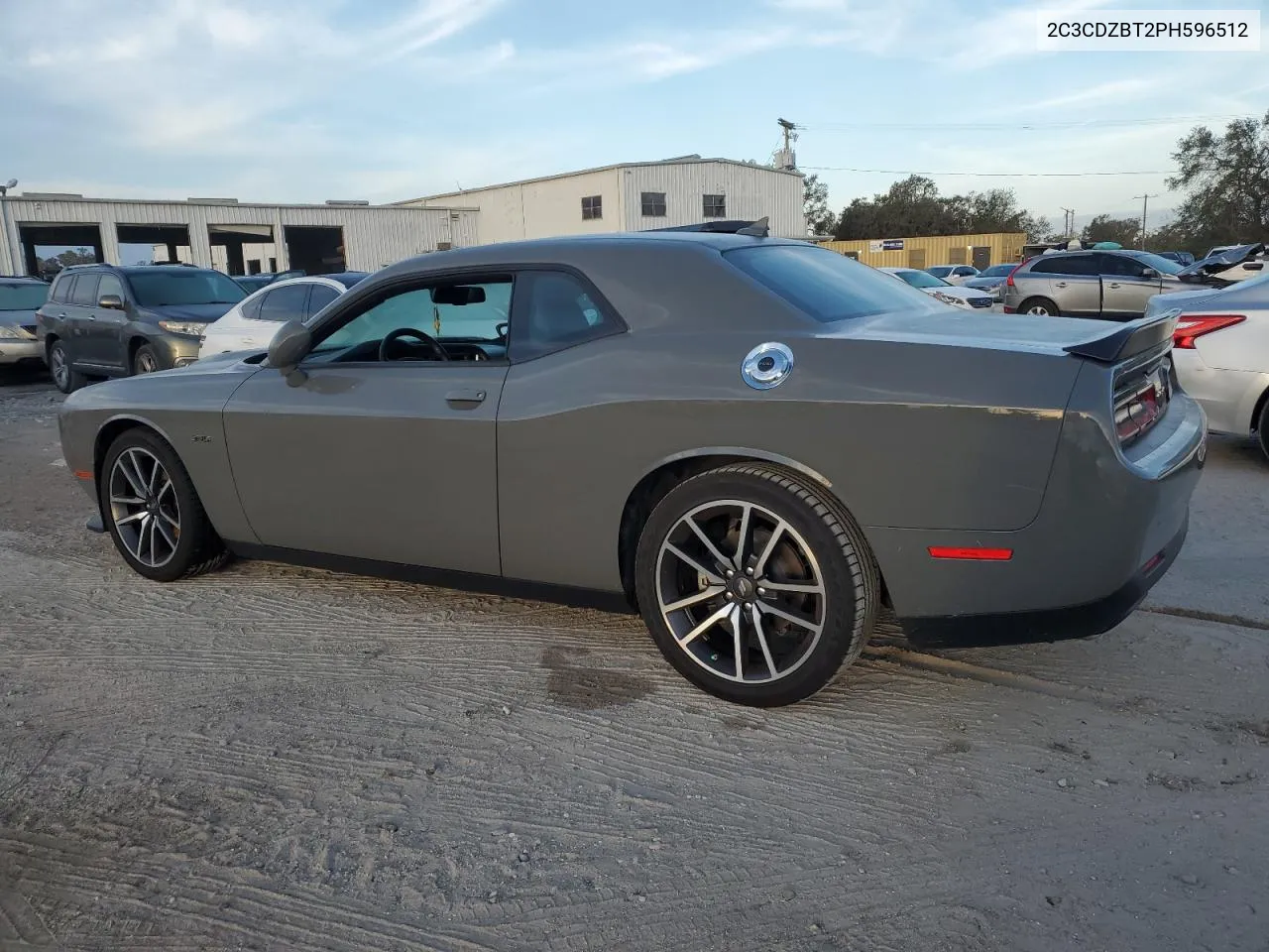 2023 Dodge Challenger R/T VIN: 2C3CDZBT2PH596512 Lot: 77092094