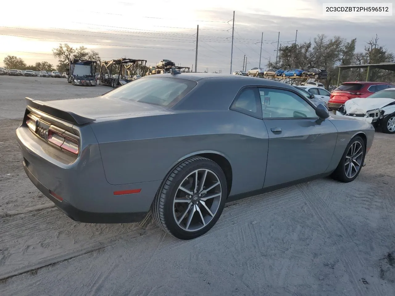 2023 Dodge Challenger R/T VIN: 2C3CDZBT2PH596512 Lot: 77092094