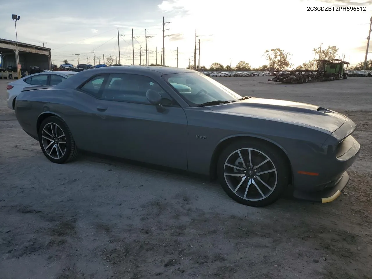 2023 Dodge Challenger R/T VIN: 2C3CDZBT2PH596512 Lot: 77092094