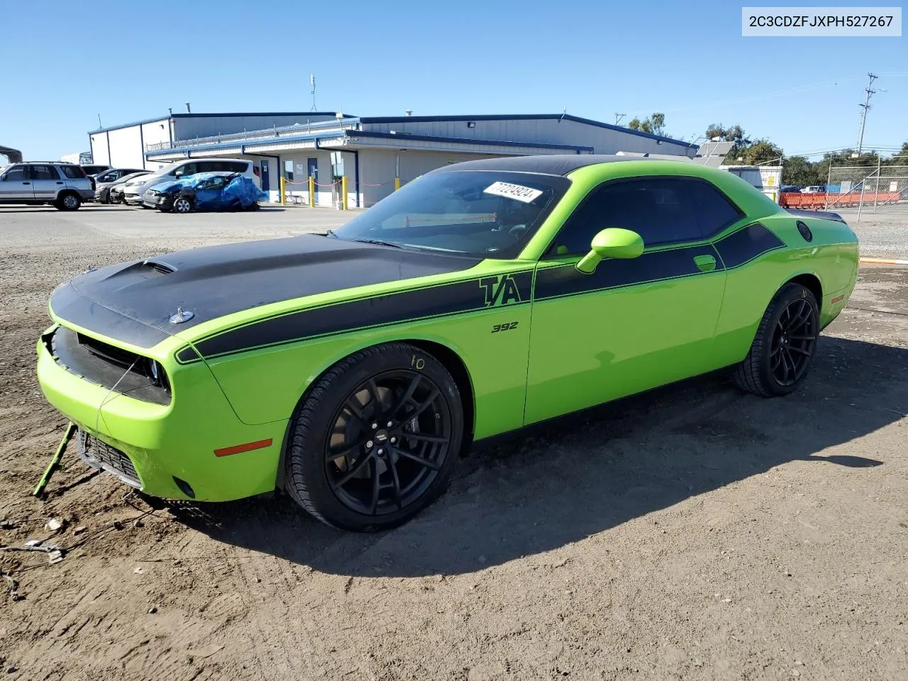 2023 Dodge Challenger R/T Scat Pack VIN: 2C3CDZFJXPH527267 Lot: 77224924