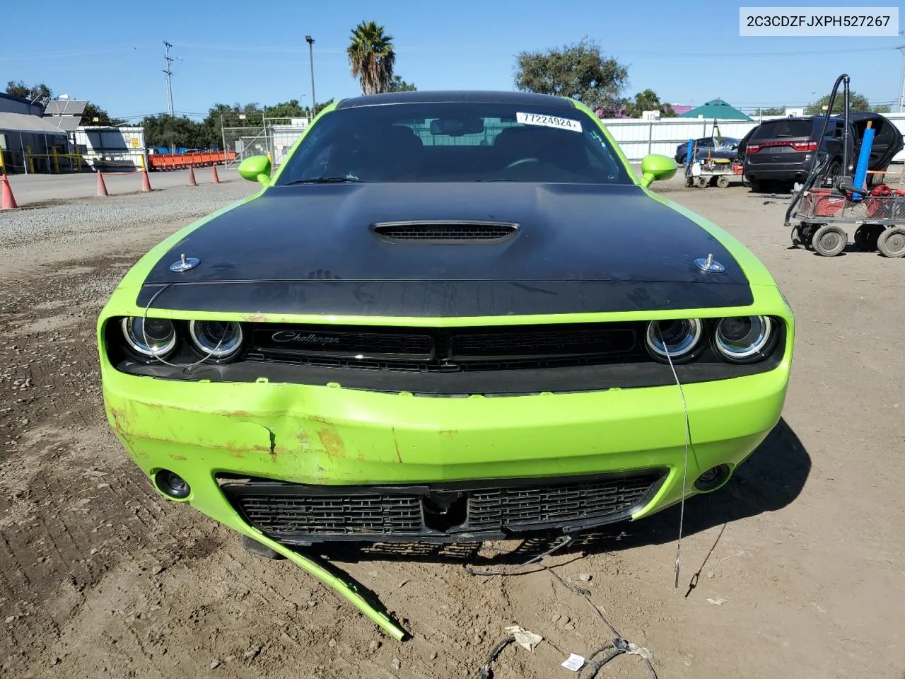 2023 Dodge Challenger R/T Scat Pack VIN: 2C3CDZFJXPH527267 Lot: 77224924