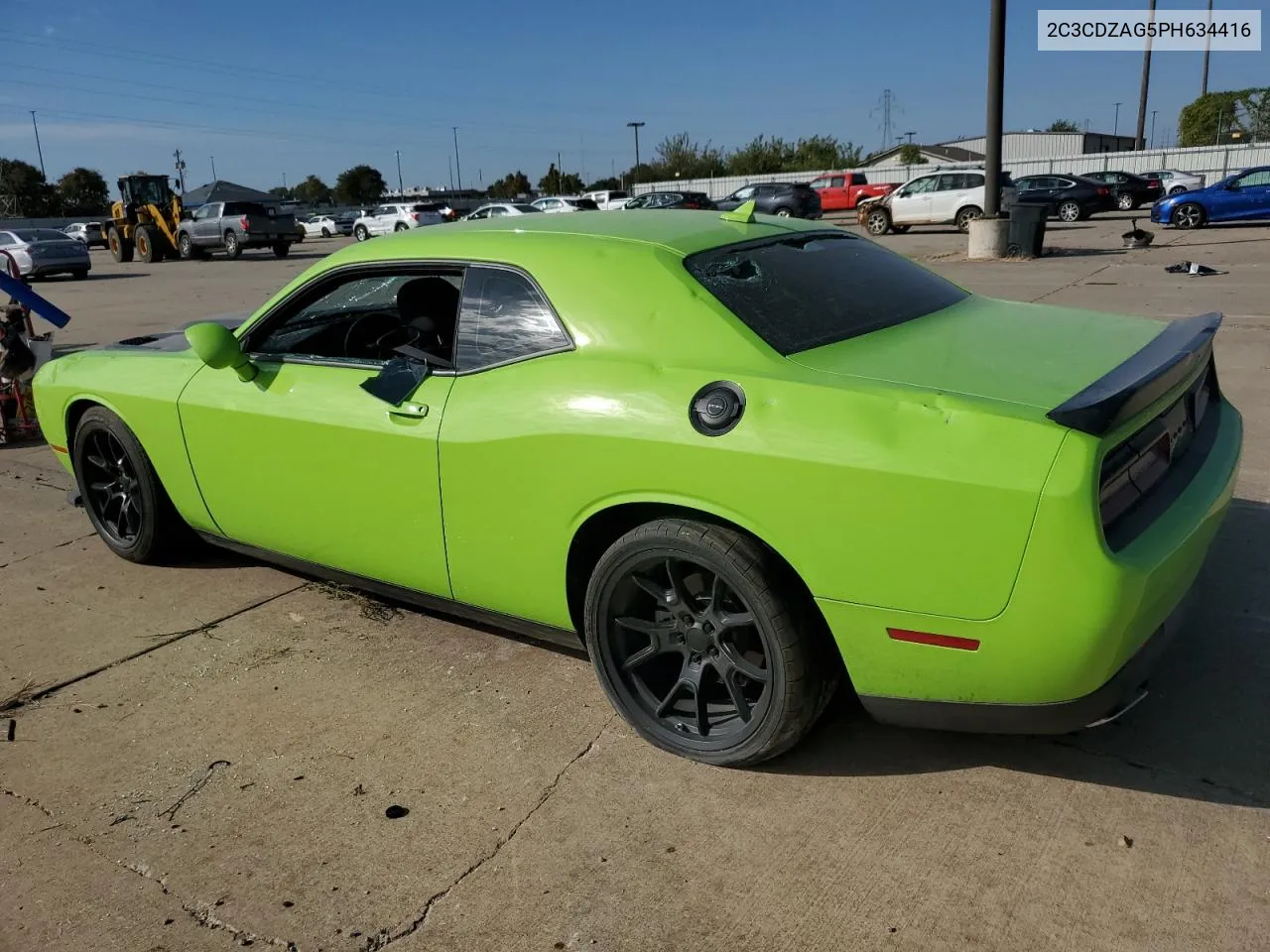 2023 Dodge Challenger Sxt VIN: 2C3CDZAG5PH634416 Lot: 77402544