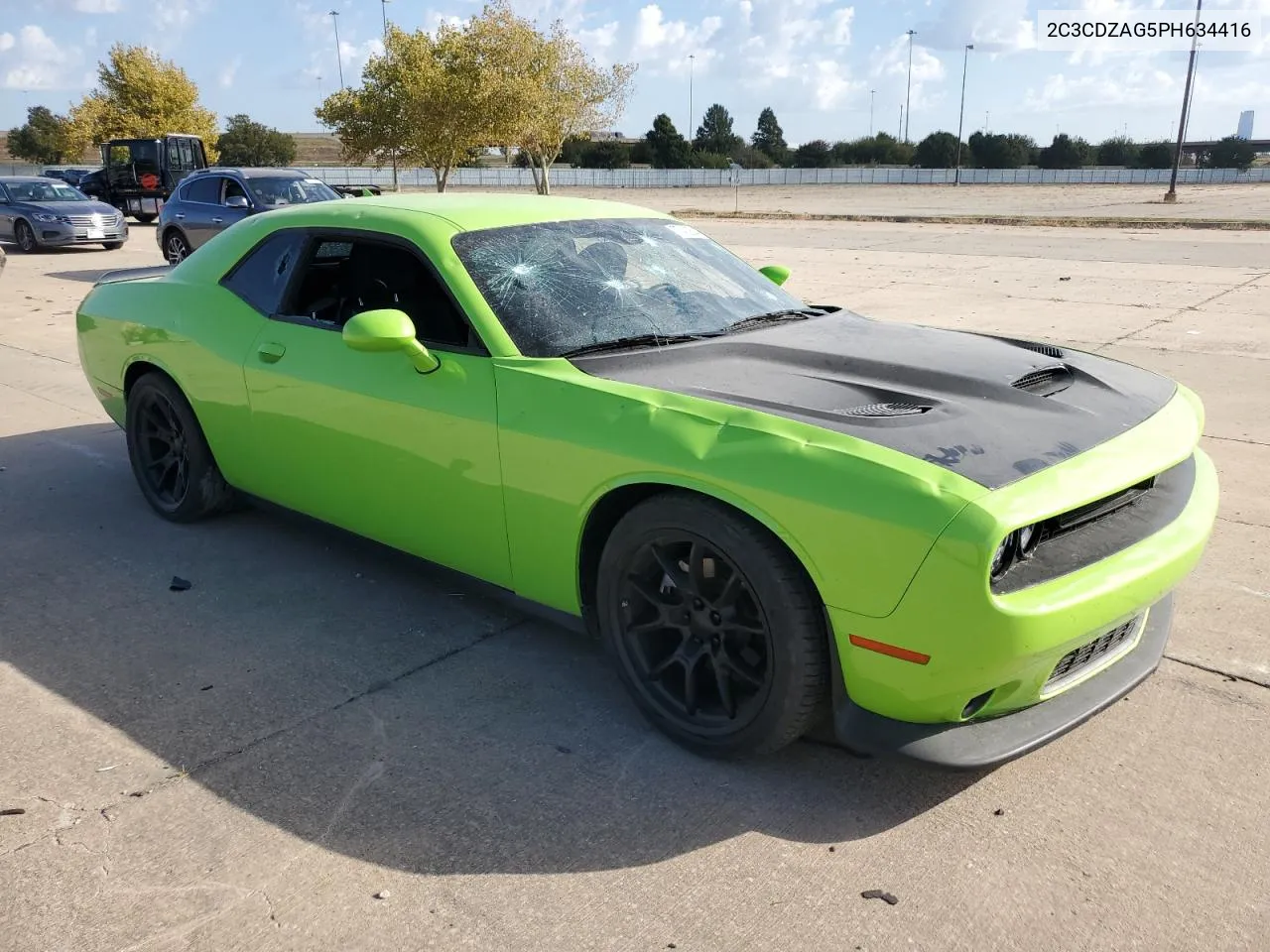 2023 Dodge Challenger Sxt VIN: 2C3CDZAG5PH634416 Lot: 77402544