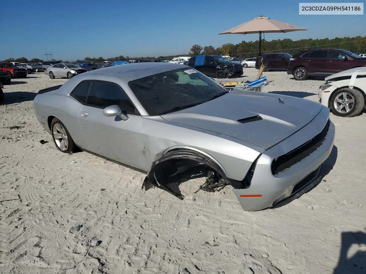 2023 Dodge Challenger Sxt VIN: 2C3CDZAG9PH541186 Lot: 77435244