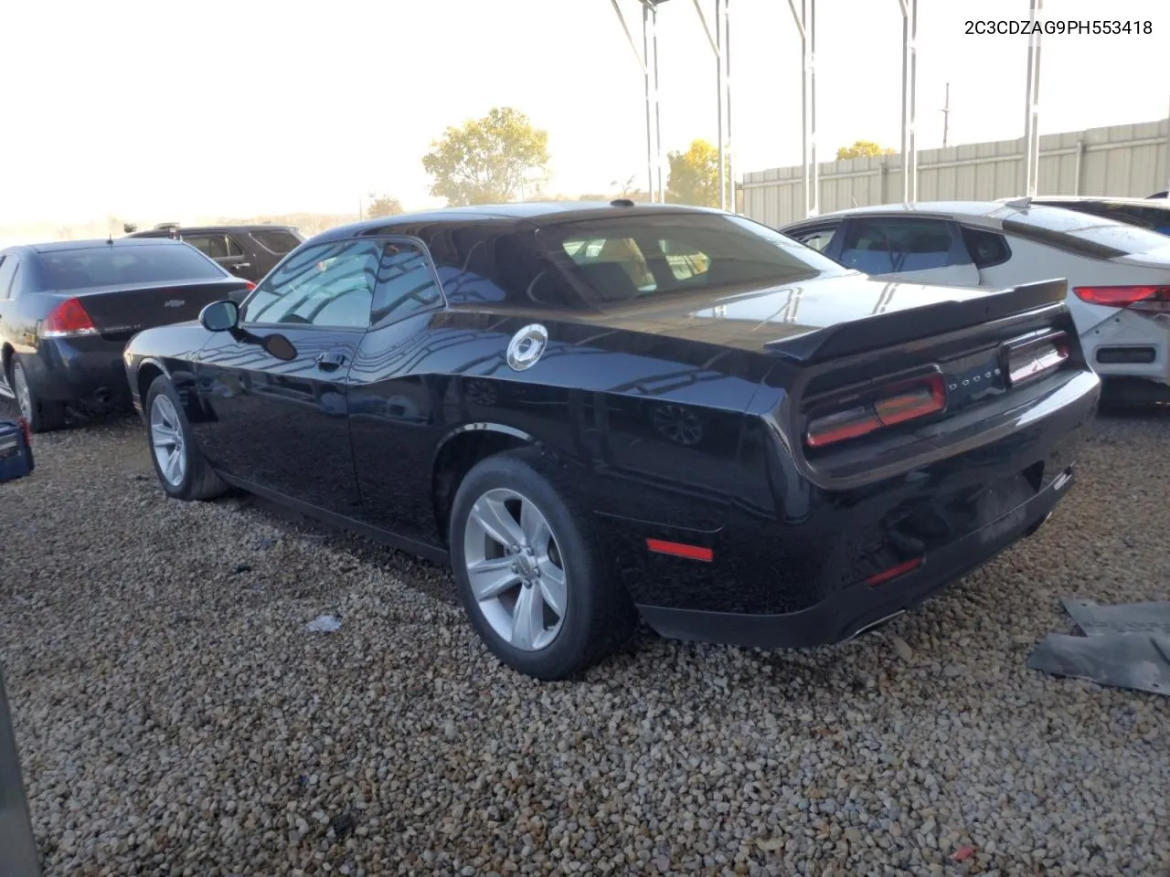 2023 Dodge Challenger Sxt VIN: 2C3CDZAG9PH553418 Lot: 77670884