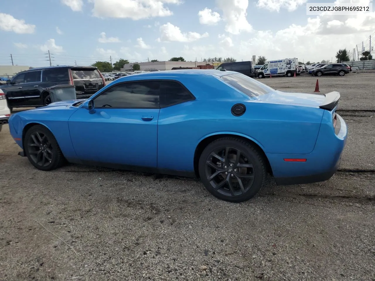 2023 Dodge Challenger Gt VIN: 2C3CDZJG8PH695212 Lot: 78519144