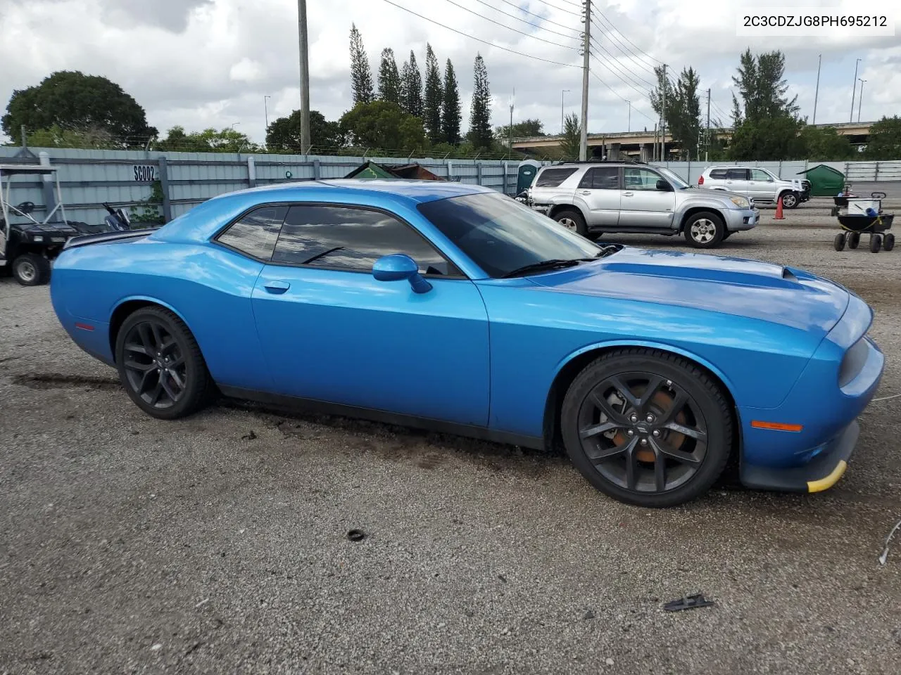 2023 Dodge Challenger Gt VIN: 2C3CDZJG8PH695212 Lot: 78519144